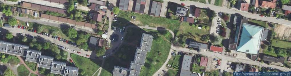 Zdjęcie satelitarne Kossaka Juliusza ul.