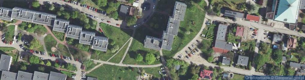 Zdjęcie satelitarne Kossaka Juliusza ul.