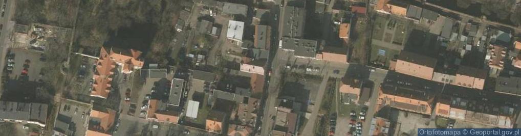 Zdjęcie satelitarne Kolejowa ul.