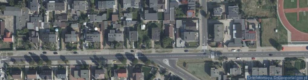 Zdjęcie satelitarne Kórnicka ul.
