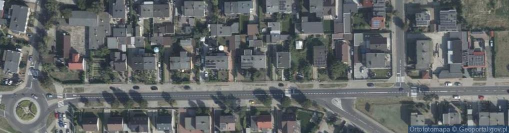 Zdjęcie satelitarne Kórnicka ul.