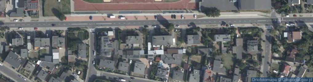 Zdjęcie satelitarne Kórnicka ul.