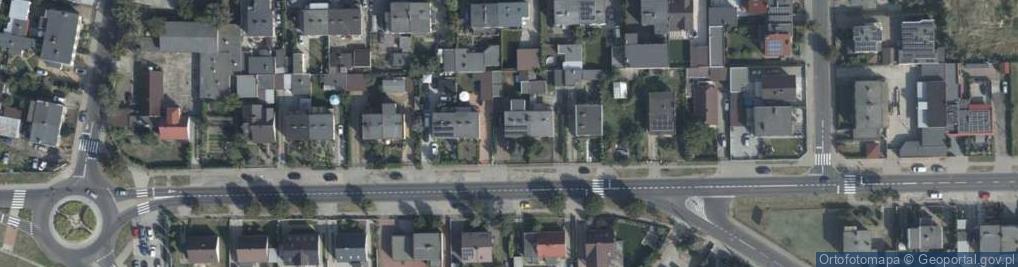Zdjęcie satelitarne Kórnicka ul.