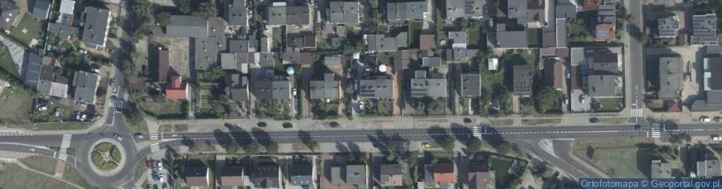 Zdjęcie satelitarne Kórnicka ul.