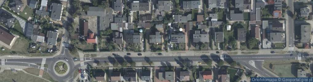 Zdjęcie satelitarne Kórnicka ul.