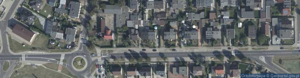 Zdjęcie satelitarne Kórnicka ul.
