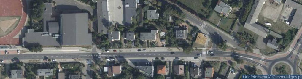 Zdjęcie satelitarne Kórnicka ul.