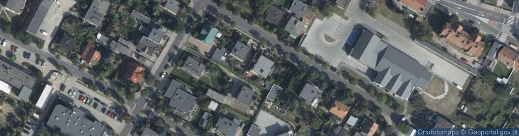 Zdjęcie satelitarne Kozierowskiego, ks. ul.