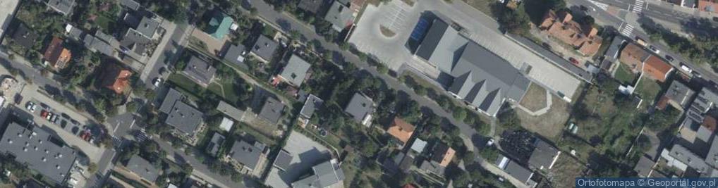 Zdjęcie satelitarne Kozierowskiego, ks. ul.