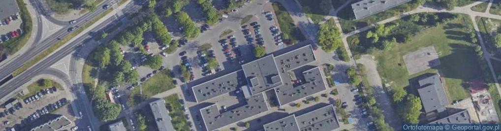 Zdjęcie satelitarne Komisji Edukacji Narodowej ul.