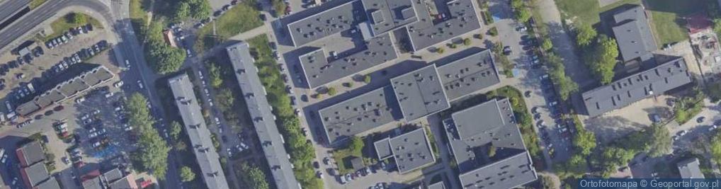 Zdjęcie satelitarne Komisji Edukacji Narodowej ul.