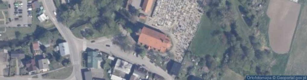 Zdjęcie satelitarne Kościelna ul.