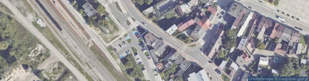 Zdjęcie satelitarne Kolejowa ul.