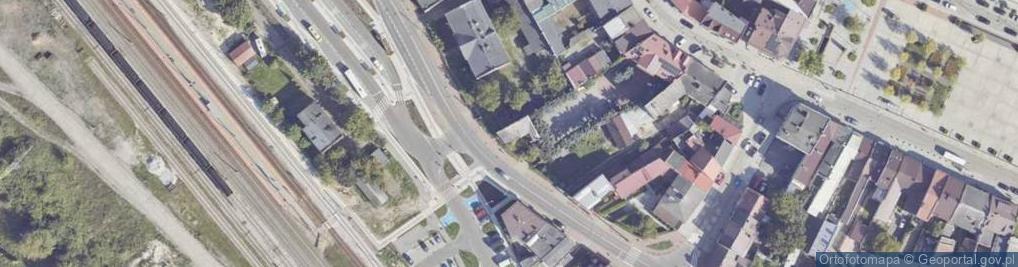Zdjęcie satelitarne Kolejowa ul.