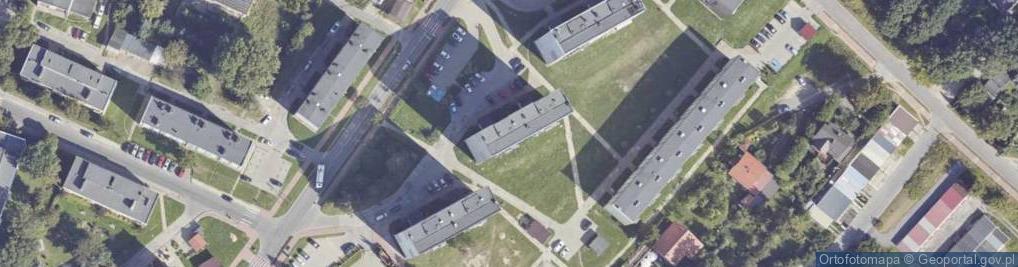Zdjęcie satelitarne Kościelna ul.