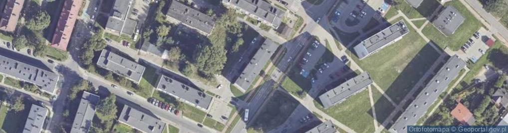 Zdjęcie satelitarne Kościelna ul.