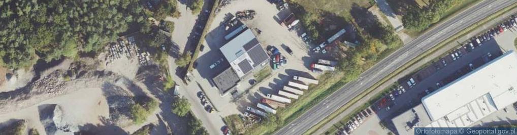 Zdjęcie satelitarne Koszalińska ul.