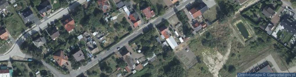 Zdjęcie satelitarne Kossaka Wojciecha ul.