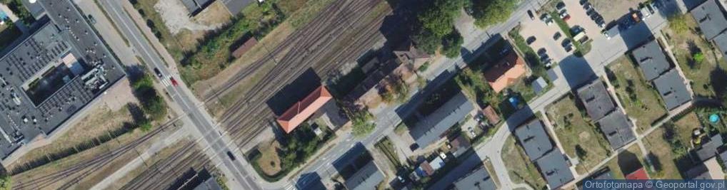 Zdjęcie satelitarne Kolejowa ul.