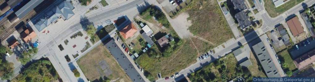 Zdjęcie satelitarne Kolejowa ul.