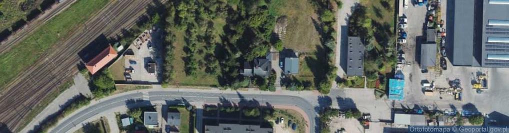 Zdjęcie satelitarne Kolejowa ul.