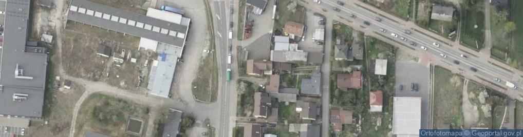 Zdjęcie satelitarne Kołbielska ul.