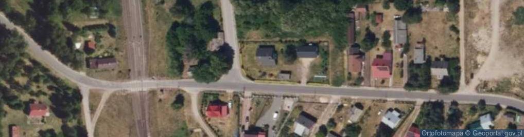 Zdjęcie satelitarne Kolejowa ul.