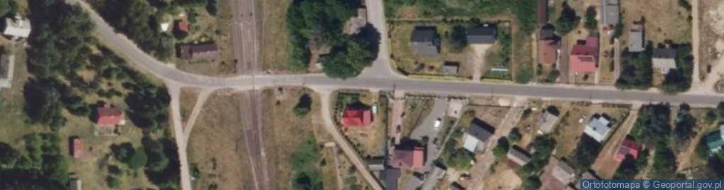 Zdjęcie satelitarne Kolejowa ul.