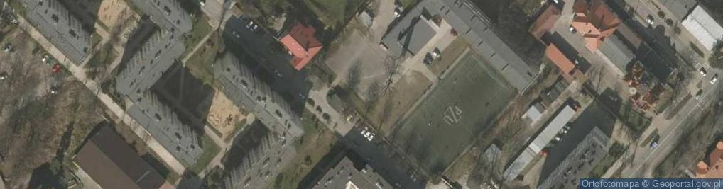 Zdjęcie satelitarne Kochanowskiego Jana ul.