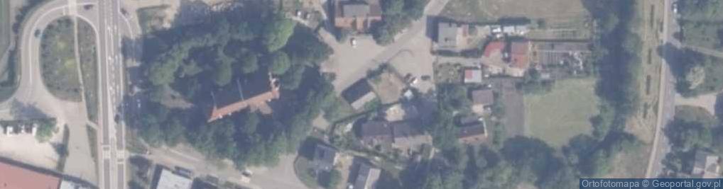 Zdjęcie satelitarne Kościelna ul.