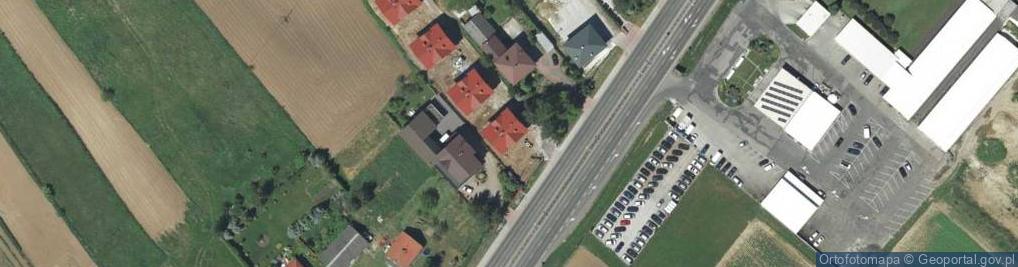 Zdjęcie satelitarne Kocmyrzowska ul.