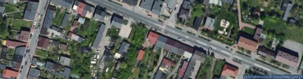 Zdjęcie satelitarne Konecka ul.