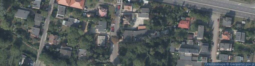 Zdjęcie satelitarne Kórnicka ul.