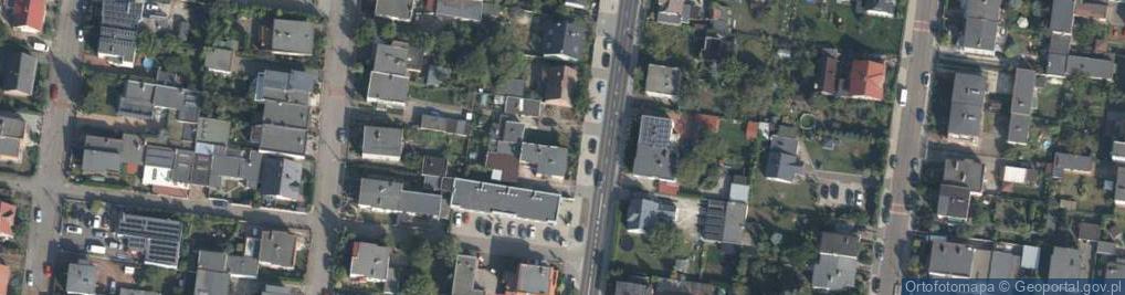 Zdjęcie satelitarne Kórnicka ul.