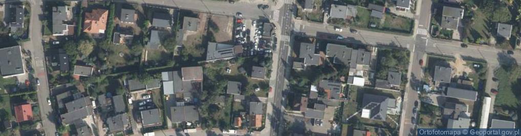 Zdjęcie satelitarne Kórnicka ul.