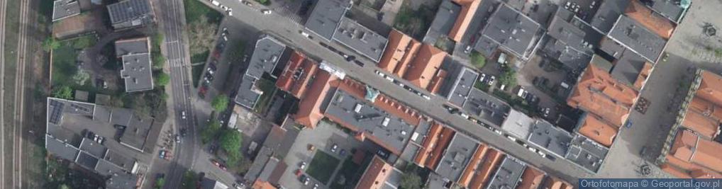 Zdjęcie satelitarne Kotlarska ul.
