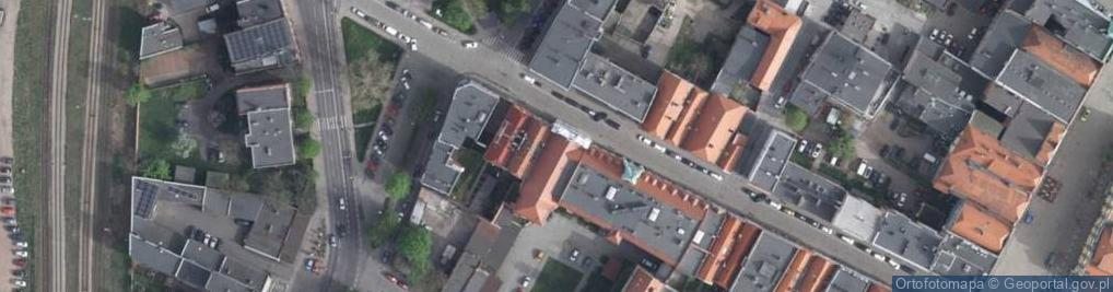 Zdjęcie satelitarne Kotlarska ul.