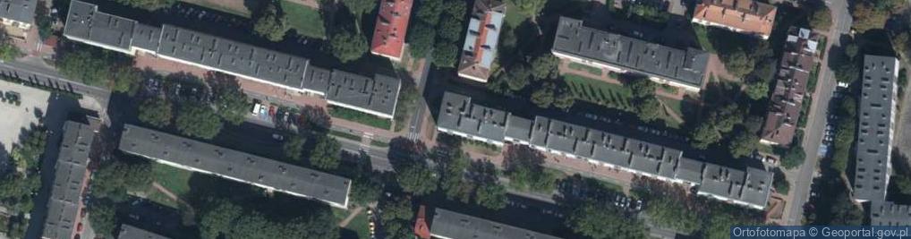 Zdjęcie satelitarne Kochanowskiego Jana ul.