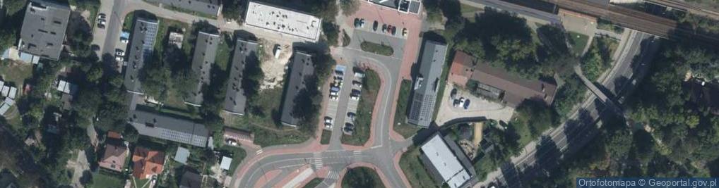 Zdjęcie satelitarne Kolejowa ul.