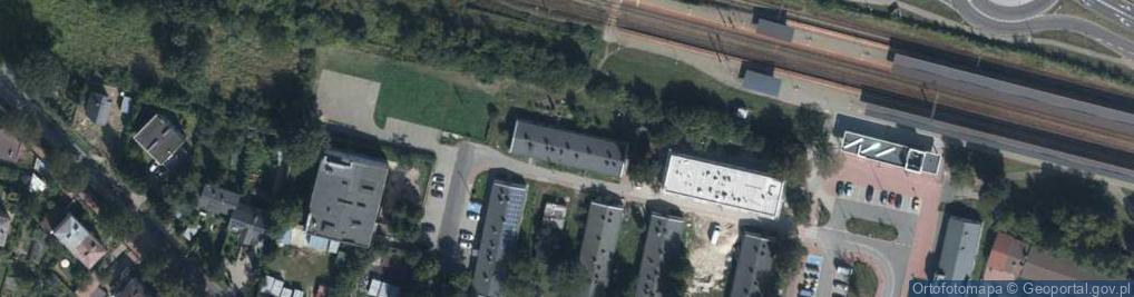 Zdjęcie satelitarne Kolejowa ul.