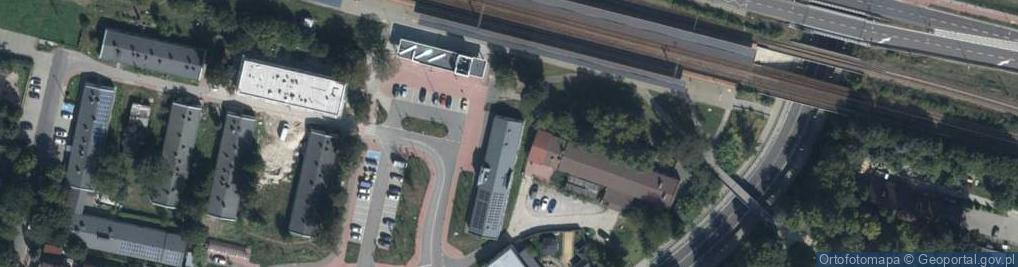 Zdjęcie satelitarne Kolejowa ul.