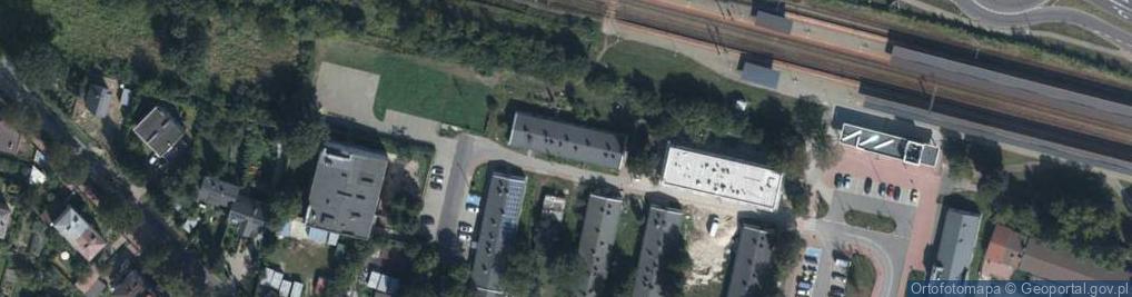 Zdjęcie satelitarne Kolejowa ul.