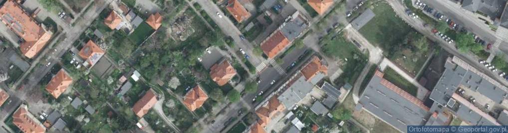 Zdjęcie satelitarne Kolejowa ul.
