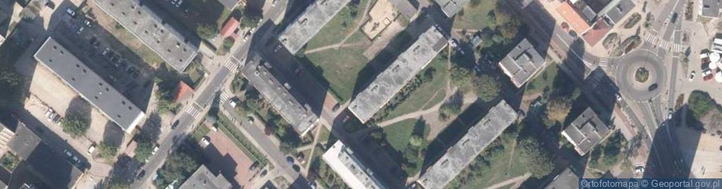 Zdjęcie satelitarne Kościuszki Tadeusza, gen. ul.