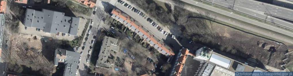 Zdjęcie satelitarne Korsarzy ul.