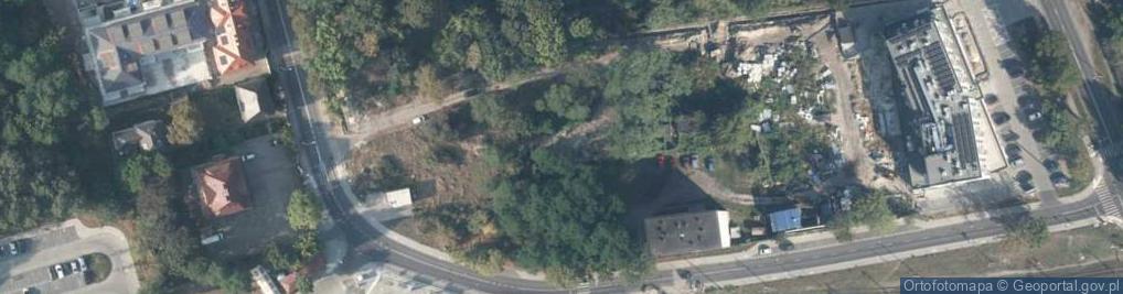 Zdjęcie satelitarne Komfortowa ul.