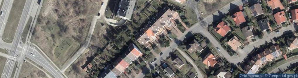 Zdjęcie satelitarne Kormoranów ul.