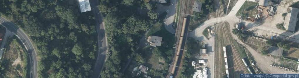 Zdjęcie satelitarne Kolejowa ul.