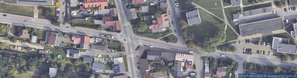 Zdjęcie satelitarne Kolejowa ul.