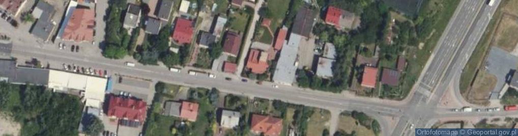 Zdjęcie satelitarne Komornicka ul.